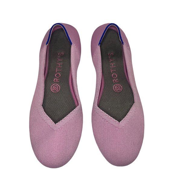 Rothy's Round Toe Ballet Flat - Retired color - begonia pink- Size 8 - Picture 1 of 10